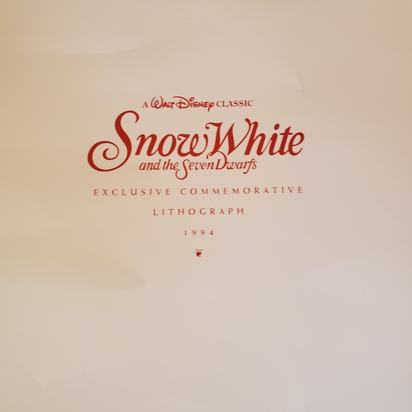 VINTAGE Disney Commemorative Lithograph 1994 - Picture 7 of 11